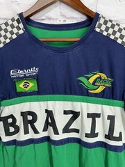 Eternity BC/AD Mens Size Med Authentic S/S T-shirt Brazil Race Green Rare