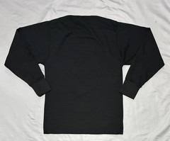 Marvel Mad Engine Punisher Shirt Mens 2XL Black Skull Thermal Waffle Knit