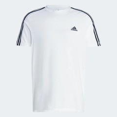 ADIDAS 3STR T-SHIRT – WHITE/BLACK – IC9336
