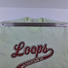 Vintage Loops WATERTOWN, WI T-Shirt Mens XL Fruit Of The Loom Single Stitch S/S