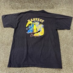 VTG 1995 Harvest Crusade T-Shirt Men’s Size XL Black Single Stitch Graphic Tee