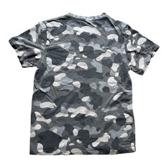 A Bathing Ape BAPE Men’s Gray Camo Shark Graphic T-shirt