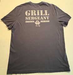 Life is Good Men’s Crusher-Lite Grill Sergeant Graphic T-Shirt Size L