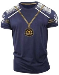 Men’s Cotton T Shirt,Italian Style,Slim Fit,Stretch L…A21.