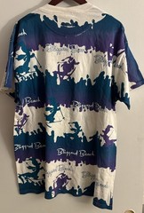 Vintage Walt Disney Blizzard Beach Skiing T-Shirt XL Authentic All Over Print