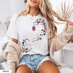 Norway Fan Shirt Norge Fotball Fan Soccer Game Day T-Shirt