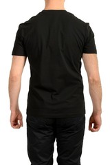 Versace Men’s Gold Logo Medusa Embellishment Crewneck T-Shirt US L IT 52
