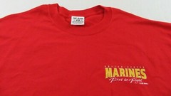 7.62 Design UNITED STATES MARINES First To Fight Red T Shirt Size XL (NWOT)