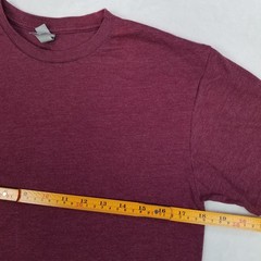 Next Level Apparel Men’s Small Maroon Basic T-Shirt Short Sleeve Crewneck Casual