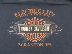 Harley-Davidson Shirt Mens 4XL Black Work Sucks Let’s Ride Graphic Scranton PA