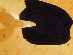 OPROJECT Oversized T-Shirt Black Free Size Relaxed Fit