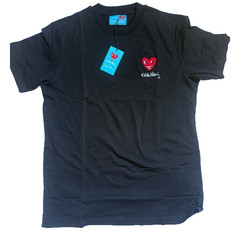 NEW Keith Haring x Shoe Palace Black Graphic T-Shirt 100% Cotton Men’s Size Med