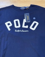 Polo Ralph Lauren Men’s Classic Fit Stitched Logo Pony T-Shirt Navy Blue S-XL