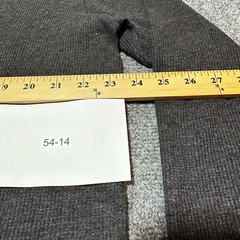 Jachs Shirt Mens XXL Grey Cotton Blend Waffle Knit Long Sleeve Casual