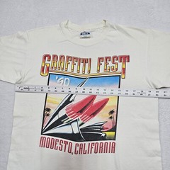 Vtg Graffiti Fest 90’s Shirt Mens L Modesto California 1959 Cadillac El Dorado
