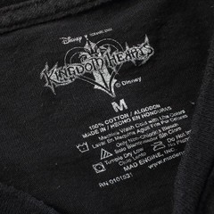 DISNEY Kingdom Hearts t-shirt MEDIUM y2k gamer anime rpg mad engine square enix