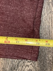 Sonoma Thermal Henley Shirt Men M Maroon Extra Soft Cotton Stretch Warm Gift NWT