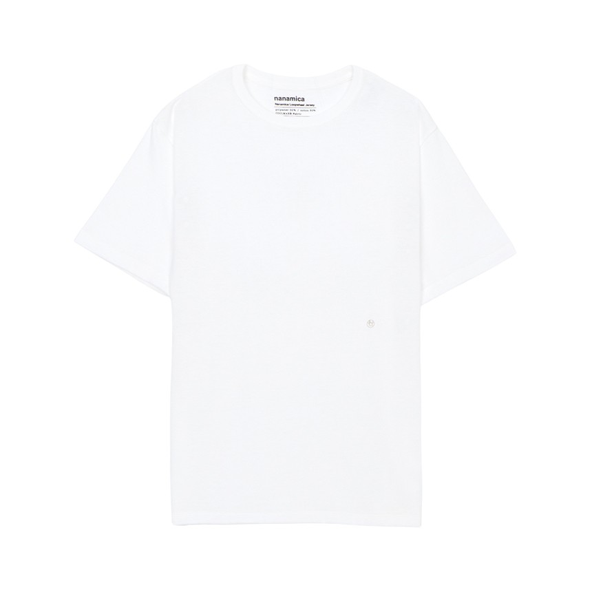 NANAMICA Short Sleeve T Shirt S25SI115E WHITE (Unisex) NEW ITEM