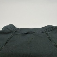 Gymshark T-shirt Men M Green Solid Logo .#47091
