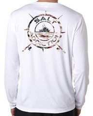 Salt Addiction microfiber fishing long sleeve life trolling t shirt 50+ uv