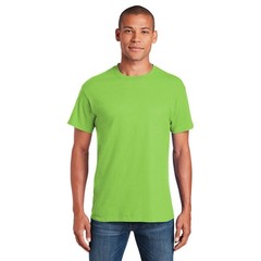 Hanes Men’s Essential-T Cotton T-Shirt Short Sleeve Crewneck Lime 6-Pack S-5XL