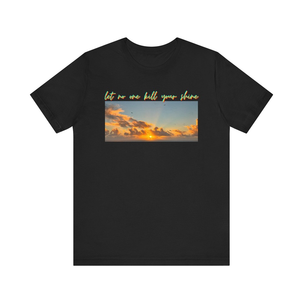 California Shine Unisex Tee, Positive Vibes T-Shirt, Sunny State Apparel, Golden
