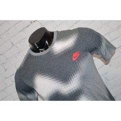 Nike Air T-Shirt Mens Small Gray Athletic Cut Tri-Blend Polyester Viscose Cotton