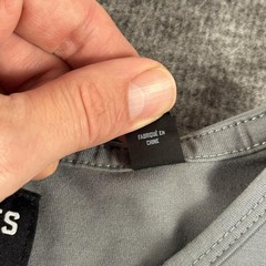 Cuts Shirt Mens Medium Gray Curve-Hem Pyca Pro Performance Stretch Crewneck Tee
