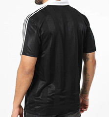 NEW MEN’S ADIDAS ORIGINALS TREFOIL POLY COLLAR TEE SHIRT ~SIZE LARGE #KE358
