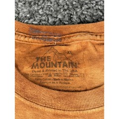 The Mountain Wolf Birch Trees T-Shirt XL Brown Tie Dye Collin Bogle 2011 Mens