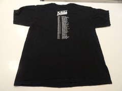 VINTAGE Metalocalypse Dethklok 2012 Tour T Shirt BlK SZ L METAL ROCK Adult Swim