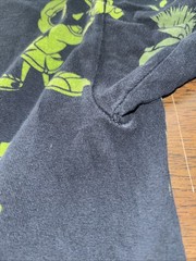 VTG Marvin the Martian All Over Print T Shirt Mens L/XL Warner Brothers Looney