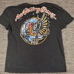 Zara The Rolling Stones 78 U.S. Tour Double Sided Graphic T-Shirt