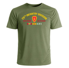 25th Infantry Division Vietnam Veteran with Ribbons Officially Licensed