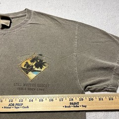 Still Waters Resort Table Rock Lake T Shirt Mens M Brown Trapped In Paradise