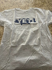 YETI Logo Badge Short Sleeve T-Shirt Athletic Heather