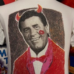 Vintage 90s Jerry Lewis Damn Yankees Broadway Musical Comedy Tee Sz Medium