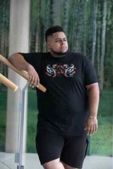 D555 Duke Big Mens Tiger Eyes Printed T-Shirt 2XL 3XL 4XL 5XL 6XL 7XL 8XL 601715