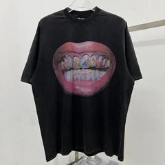 Mouth Grills Jesus Icons Last Graphic Comfort Colors Unisex Tee S-5XL