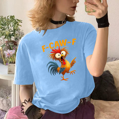 F Caw F Rooster Funny Bird Fcawf Chicken Whisperer Fawk Off T-Shirt