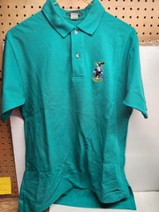 Outer Banks Men’s Teal Polo Shirt M 100% Combed Cotton Collared