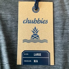 Chubbies Ultimate Tank Top Mens Size L Gray Sleeveless Stretch