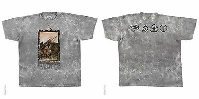 LED ZEPPELIN MAN WITH STICKS PLANT PAGE CLASSIC ROCK MUSIC T TEE SHIRT M-2XL