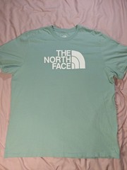The North Face men’s short-sleeve t-shirt size XXL light green (B0996G)
