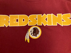 NFL Washington Redskins vintage t-shirt RG3 on back Large 100% cotton