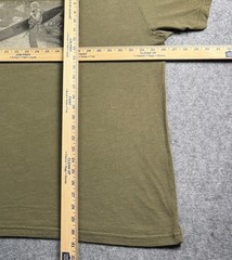 American Yogi OD Green Soldier Surfer Peaceful Warrior Shirt Manifest Your Stoke