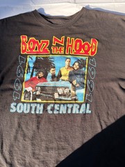 Death Row Records & Boyz N The Hood Graphic T-Shirt Bundle Black Mens XL