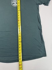 New Russell’s Reserve Bourbon T Shirt Green Logo Tee 2XL Sustainable Blend
