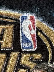Vintage 1999 Pro Player NBA Finals NY Knicks San Antonio Spurs Tee Sz. 2X Black