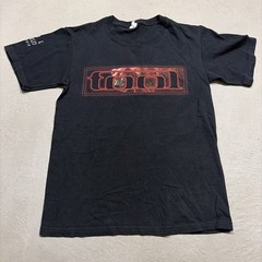 Y2K TOOL California Republic Bear Tour Black Double Print T-Shirt Sz Small